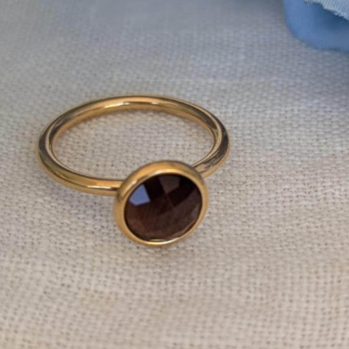 Gade & Juul -  Fingerring - Justerbar - Kirurgisk Stål - Among Mokka