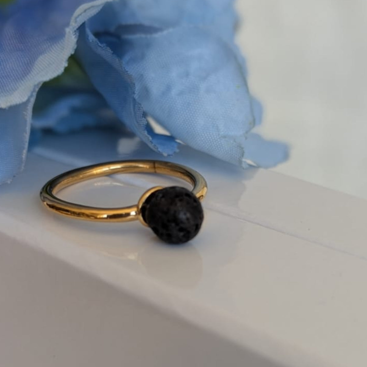 Gade & Juul - Fingerring - Justerbar - Kirurgisk Stål - Select Lava
