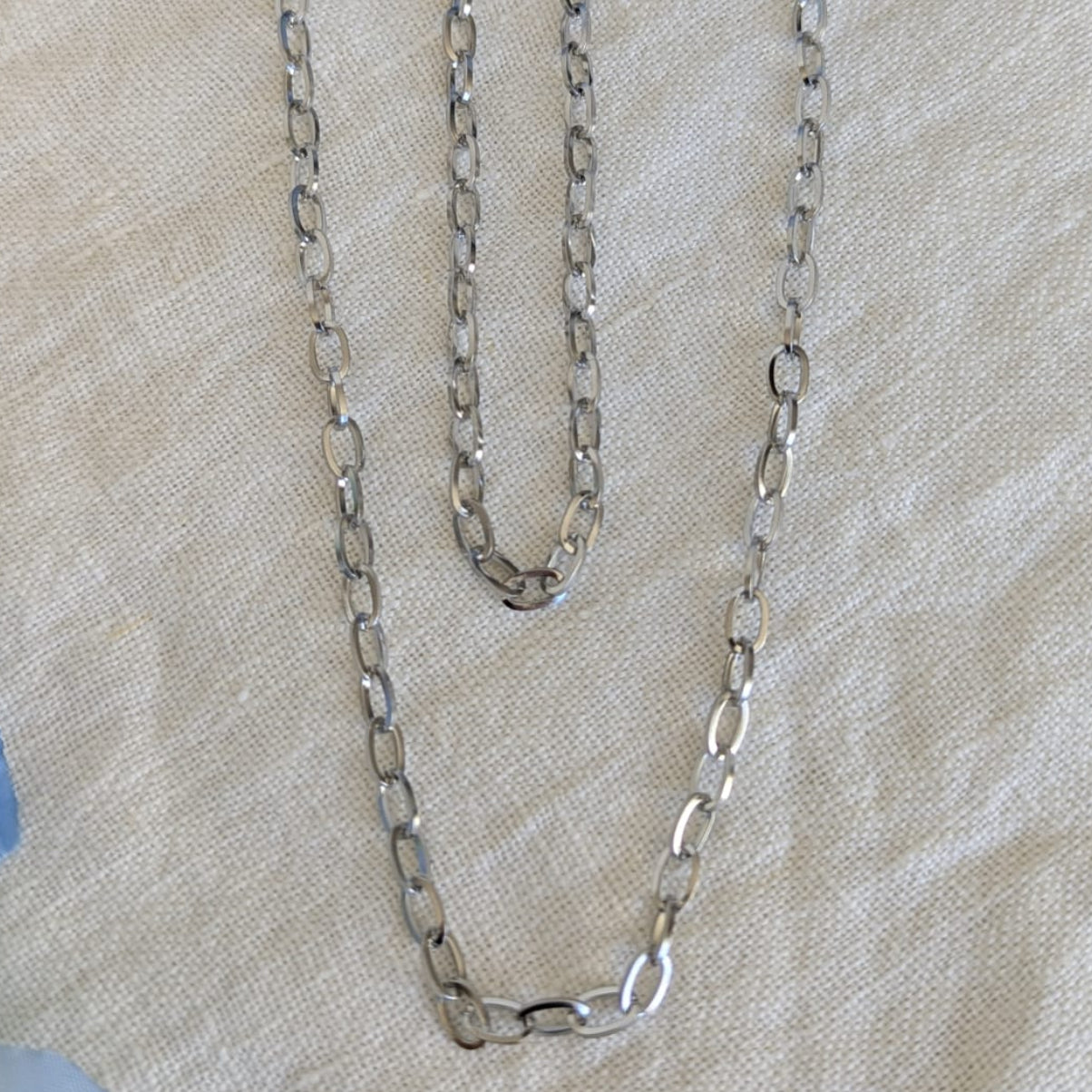 Gade & Juul - Armbånd - 22 cm - Kirurgisk Stål - Clip Look