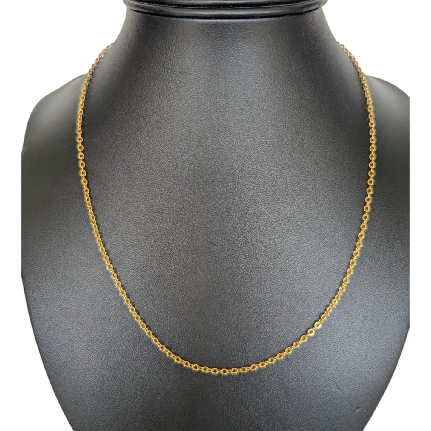 Gade & Juul - Halskæde - 95 cm - Kirurgisk Stål - Guld Look - Between