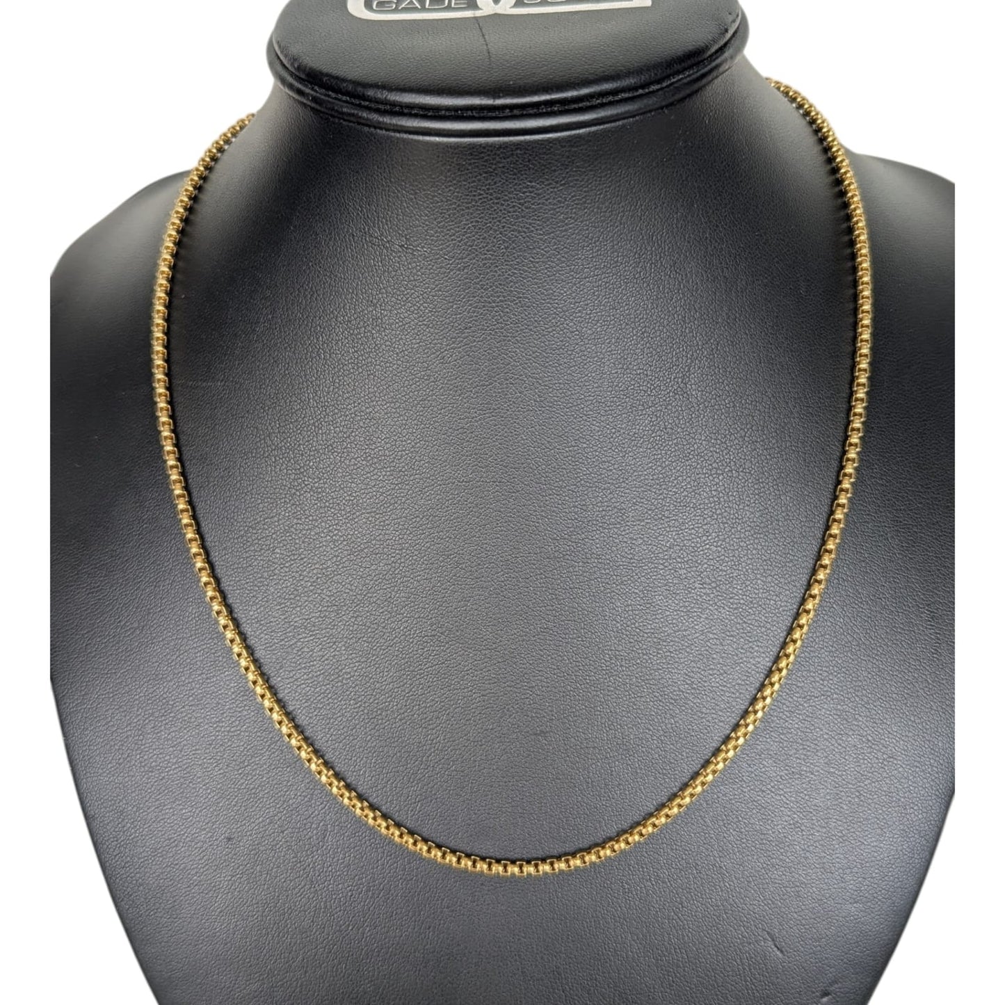 Gade & Juul - Halskæde - 45 cm - Kirurgisk Stål - Guld look - Max
