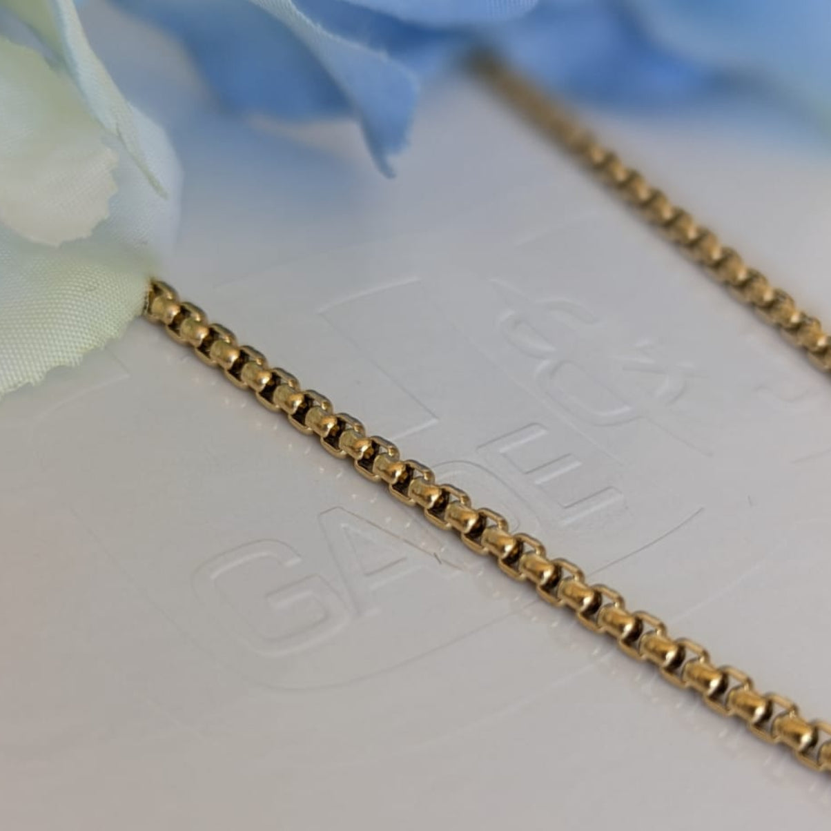 Gade & Juul - Halskæde - 45 cm - Kirurgisk Stål - Guld look - Max