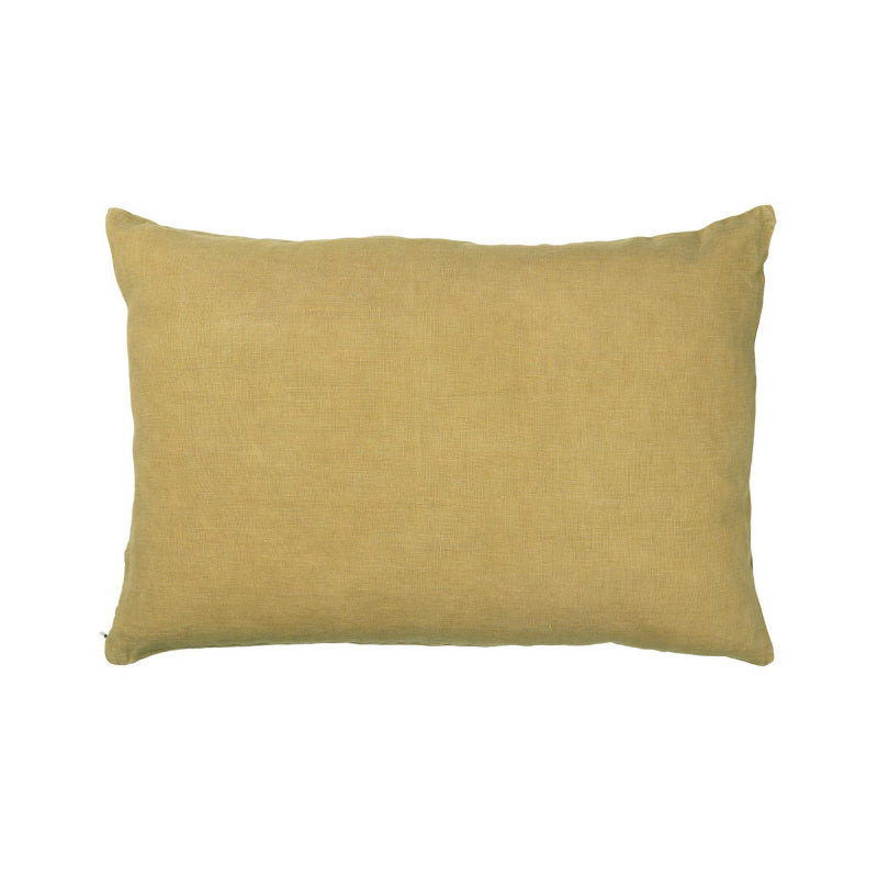 Ib Laursen - pudebetræk af hør - mustard - 40 X 60 cm
