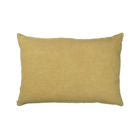 Ib Laursen - pudebetræk af hør - mustard - 40 X 60 cm