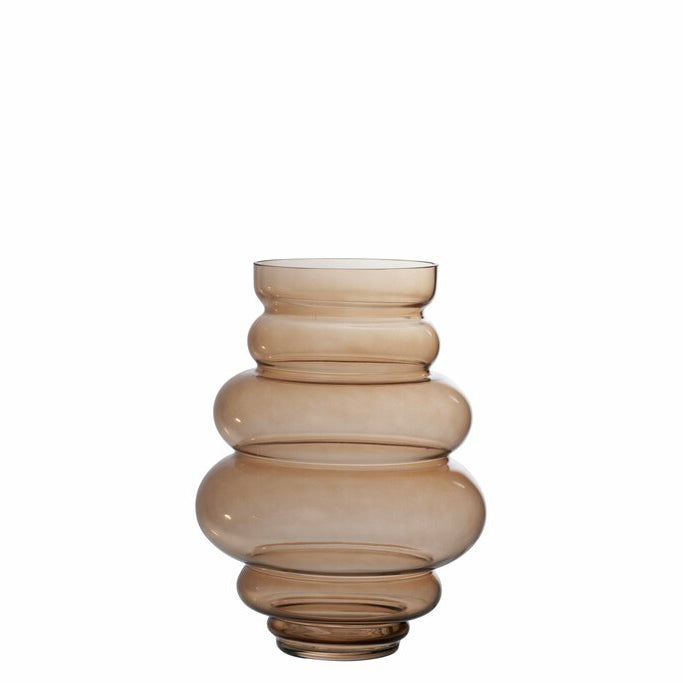 Lauvring - Vase - "Monte" - Amber - 30 x 22.5 cm