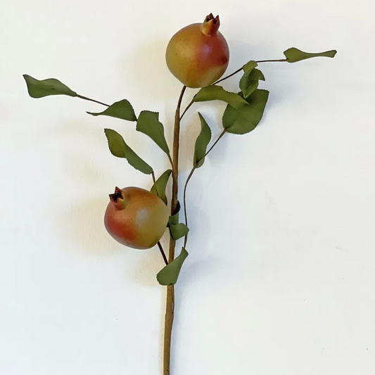 Kunstig blomst - 6 grene, 2 blomster
