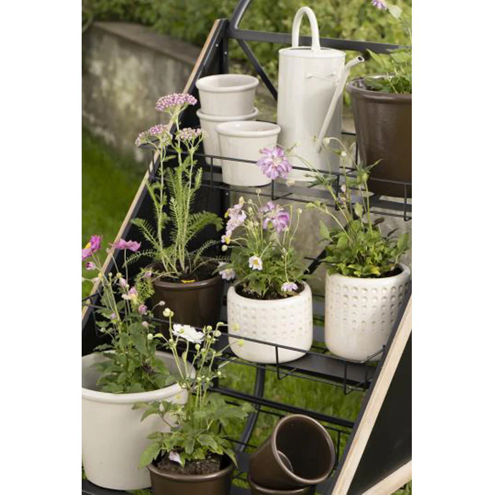 Ib Laursen  - urtepotteskjuler - mocca - 21, 5 x 25 cm