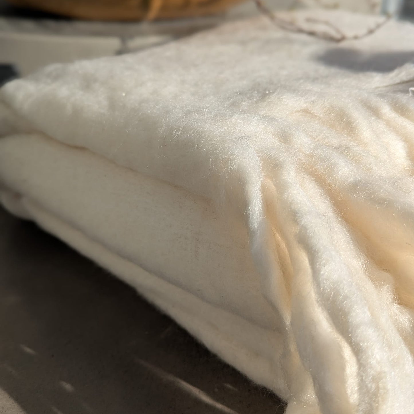 plaid - tæppe - uld - cremefarvet_3