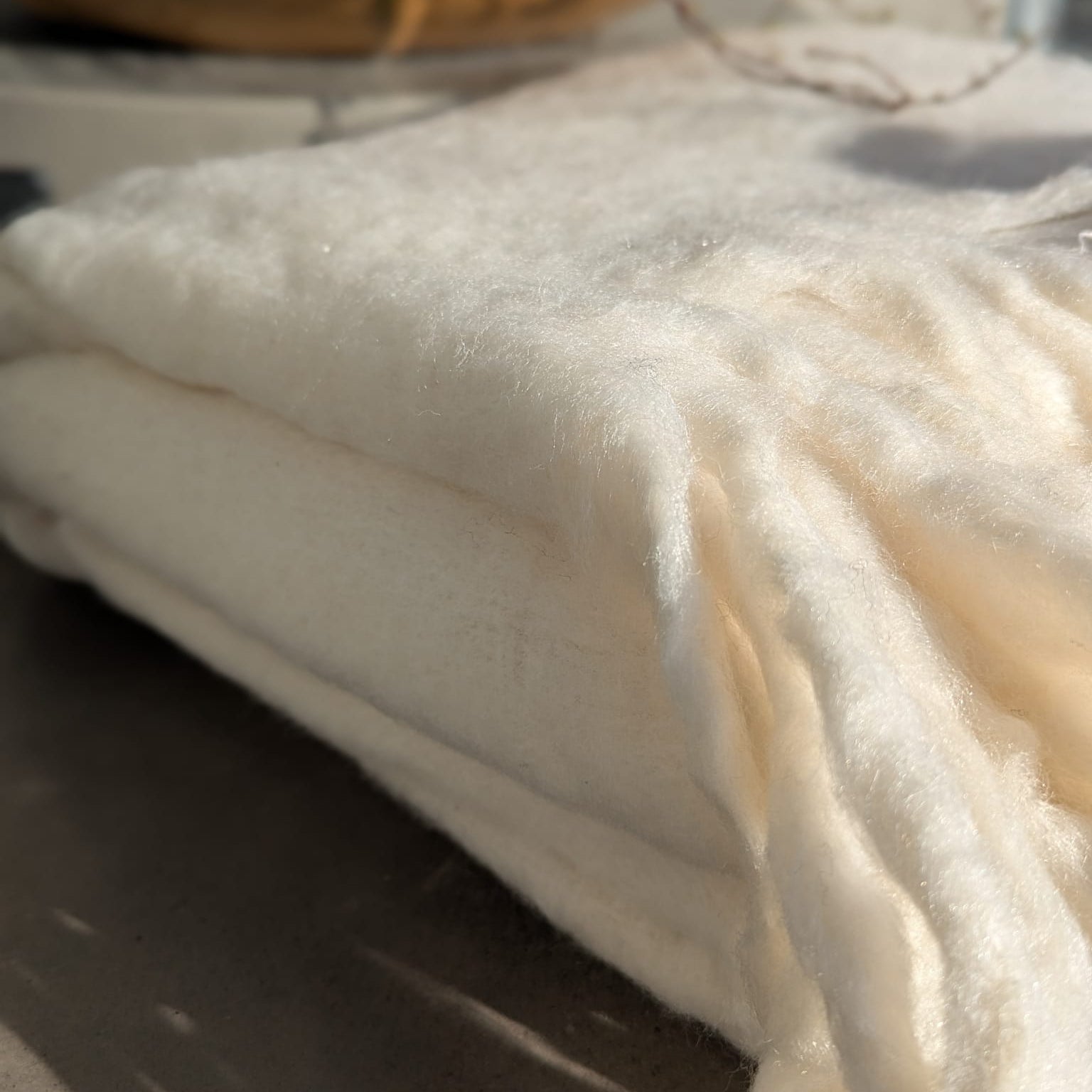 plaid - tæppe - uld - cremefarvet_3