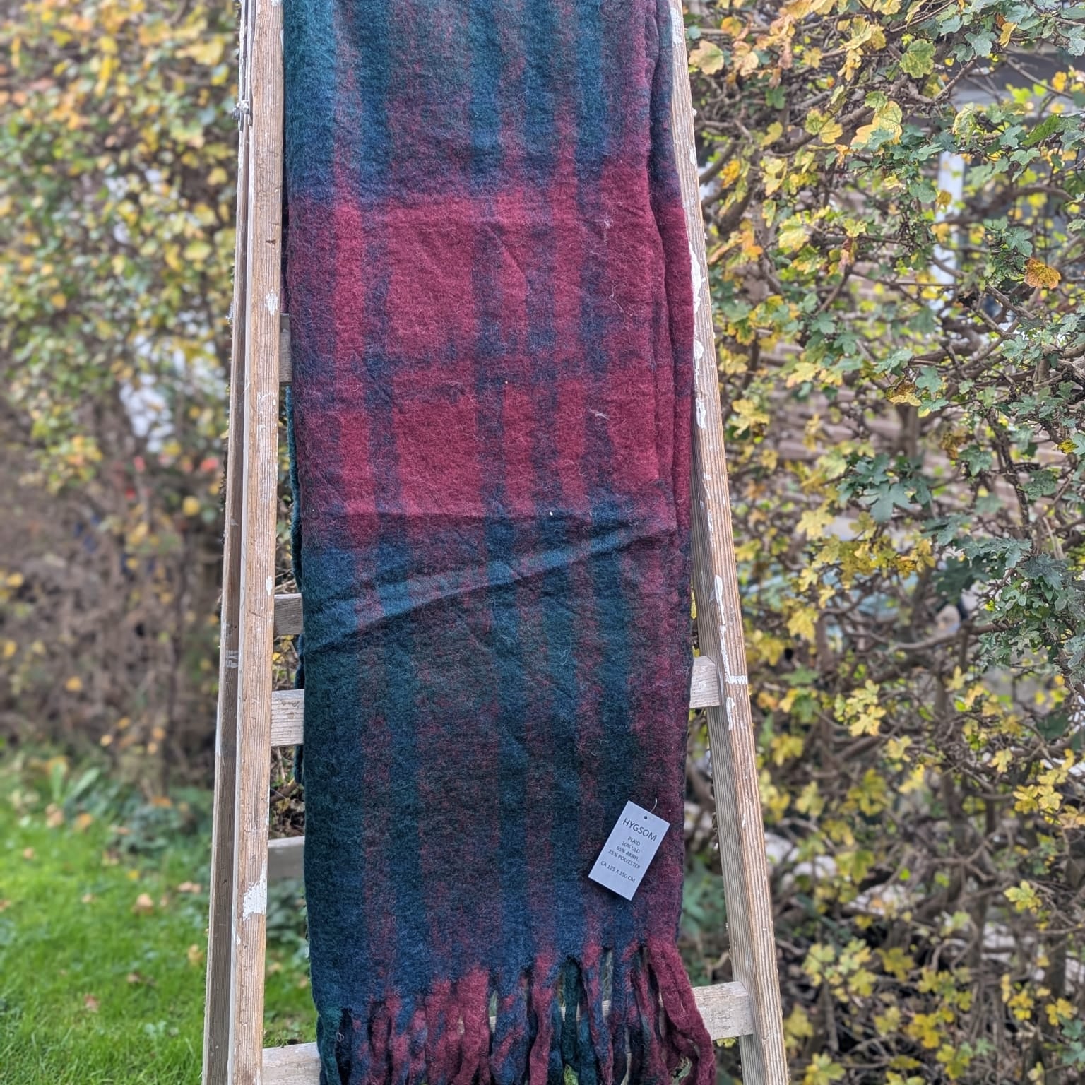 plaid - uld - blå/rød/grøn_3